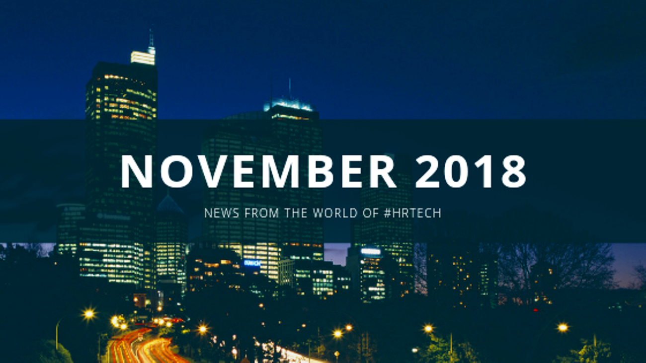 hr tech news analysis November 2018